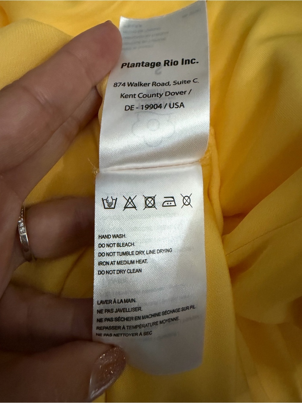FARM Rio Yellow Cutout Midi Dress Beaded Tassels Size S - Picture 7 of 11